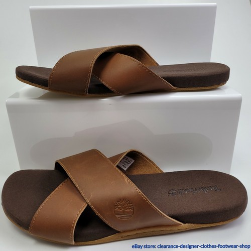brown memory foam sandals