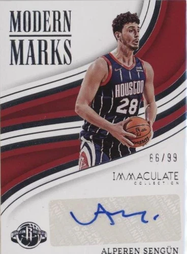 2022-23 Panini Immaculate Collection - Alperen Sengun #IMO-ALP