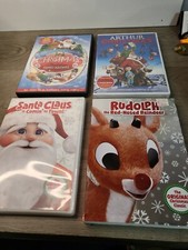 Lot 4 Christmas Kids DVD Rudolph The Red Nosed Reindeer,Santa Coming To Town ,