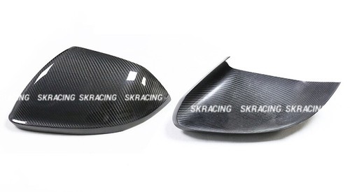 For AUDI Q8 RSQ8 SQ8 19-23 DRY Carbon Fiber Rearview Side Mirror Cover Cap AddOn - Imagen 10 de 13