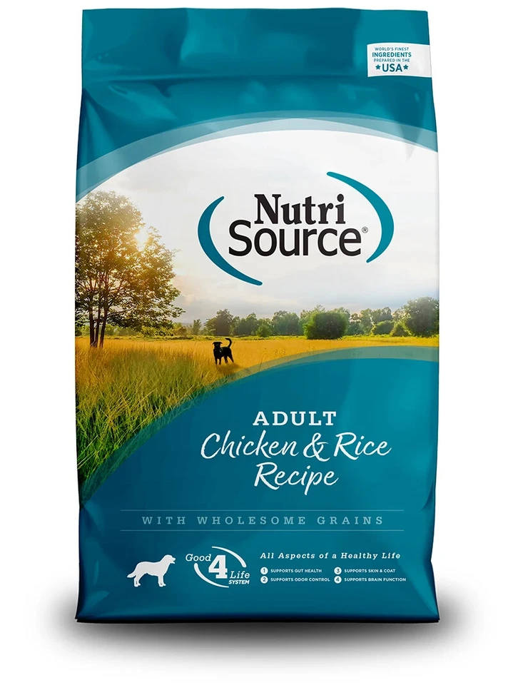 TUFFY NutriSource Adult Chicken & Rice Dry Dog Food 26-Lb