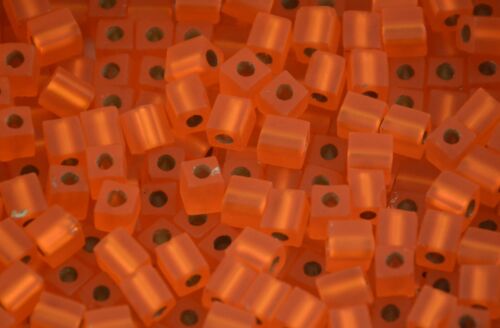 10 gram MIYUKI Square 4mm Cube Japanese Glass Beads with Choice of Colour - Picture 21 of 27