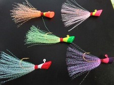 SHAD GRABBERS BEST SHAD DARTS 1/8 OZ ECO FRIENDLY NON LEAD CHOOSE COLOR 10 PCS