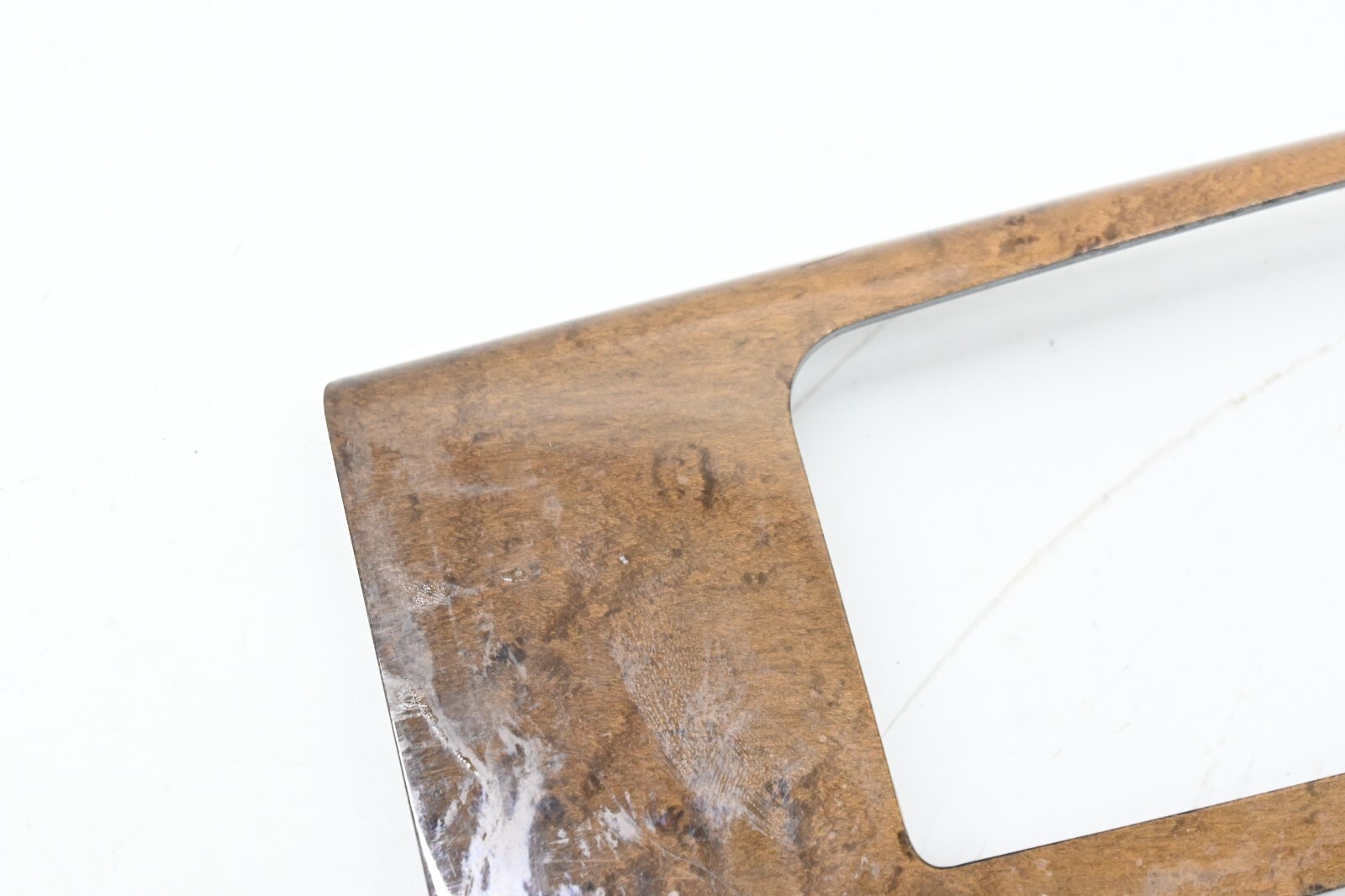 ⭐ 14-17 Maserati Quattroporte Center Console Shifter Bezel Wood Trim Cover Oem