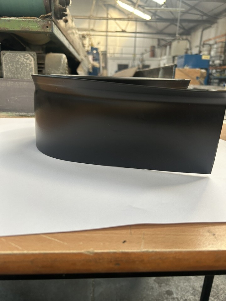 Black Flexible PVC Sit On Skirting 15m Coil 100x20mm Uk Made | eBay UK