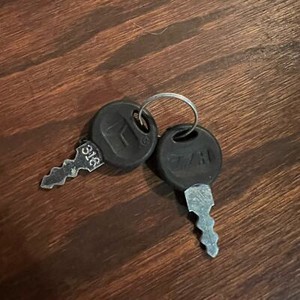 Replacement Camper RV Door Cabinet Key Marked ZZH #318