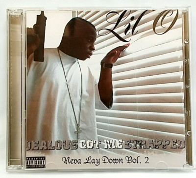 (CD) Lil O   Jealous Got Me Stapped: Neva Lay Down Vol. 2, Album, EX, 2CD, Rare.