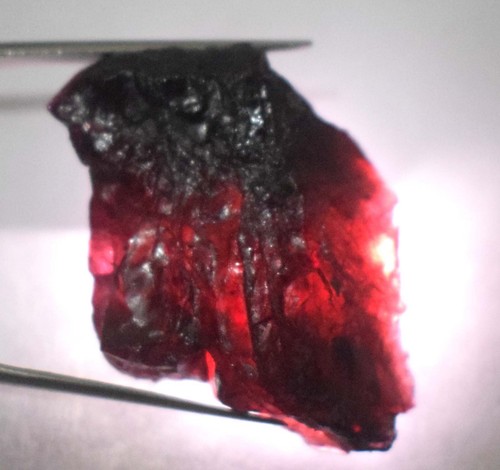 Pietra Preziosa Painite Birmania Rosso Marrone Naturale 90,45 Ct Minerale Grezzo Certificato E7465 - Foto 5 di 6