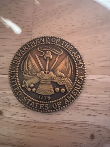 Department Of The Army Challenge Coin From The Director Of The Army Staff - Picture 6 of 8