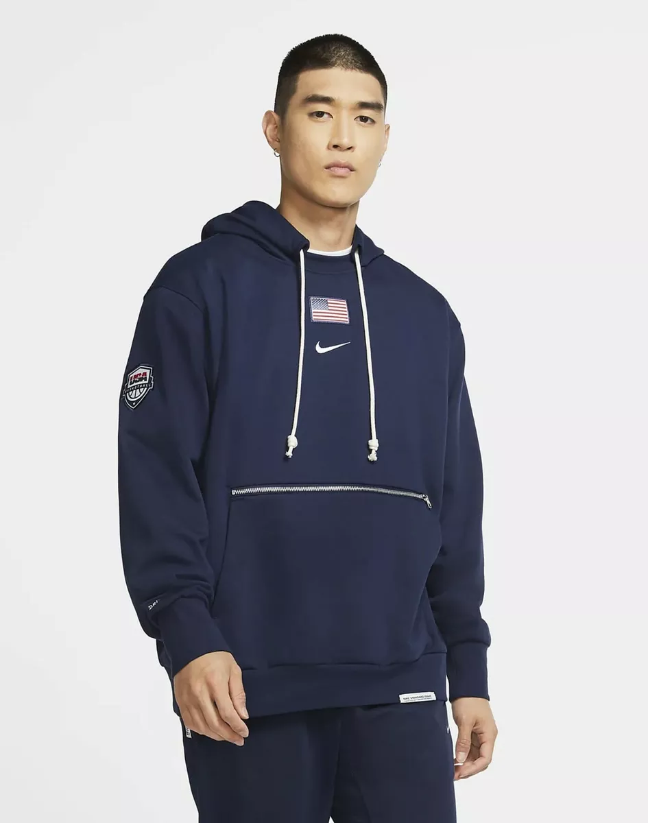 Nike standard issue men's basketball pullover hoodie sale