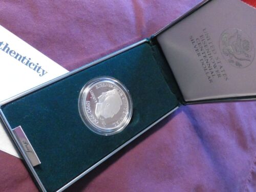 1990-P U.S. Mint Eisenhower Centennial Proof Silver Dollar w/ COA & OGP #3280 - Picture 6 of 14