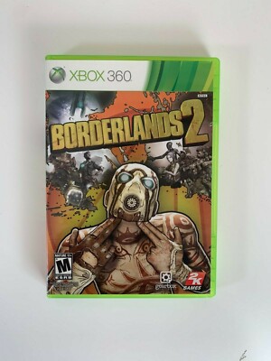 Borderlands 2 XBOX 360 Shooter Video Game with Manual and Case