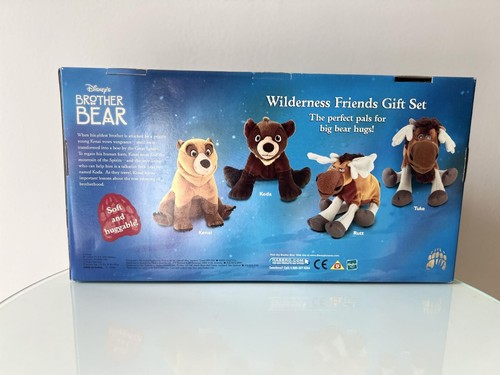 RARE Disney Brother Bear Wilderness Friends Gift Set 6" Plush Toys - Photo 2/4