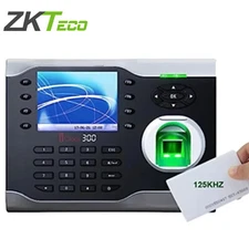 ZKTeco 8K Capacity IP Fingerprint Access Control Attendance Time Clock iclock300