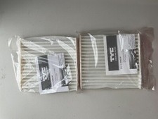 2-pack TYC Cabin Air Filter  #800025P (OEM #87139-52020)