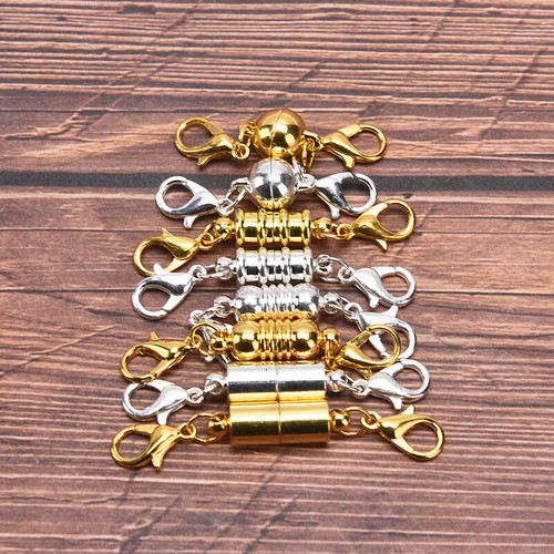 10pcs/lot Lobster Clasp Magnetic Hooks Jewelry Making DIY Handmade Accessori SV