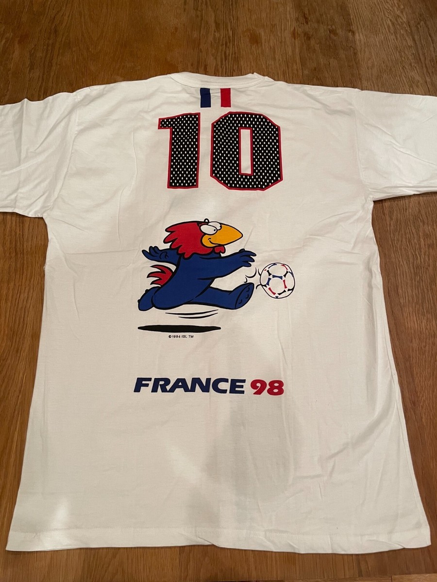 2002 France World Cup Official T-shirt (XL) *W/TAGS* | eBay