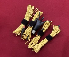 Hi-Viz 20/40m Linked Dipole Antenna for QRP Portable Ham Radio Ruggedized