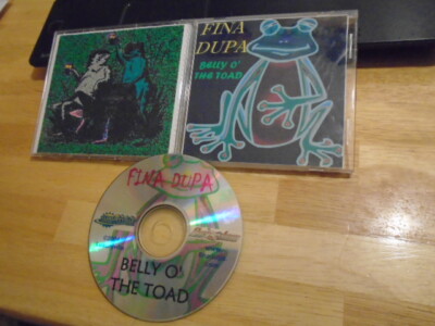 MEGA RARE OOP Fina Dupa CD Belly O' the Toad LIVE rock funk Denver INDEPENDENT !