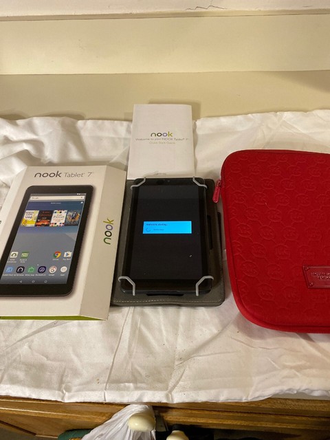 Barnes And Noble Bntv450 7 8 Gb Nook Tablet For Sale Online Ebay