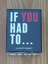 If You Had To...A Party Game For Adults By DSS Games Brand New Factory Sealed