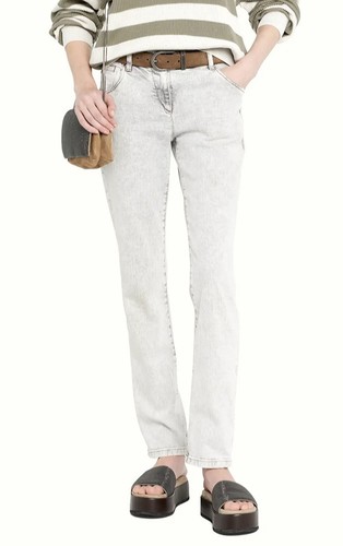New Brunello Cucinelli $1695 40IT Leather/Monili Band Rose Gold Platform Slides - Picture 7 of 24
