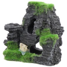 Ornament Shrimp Decorative Fish Cave Fish Tank Rockery Decor Decorate Aquarium