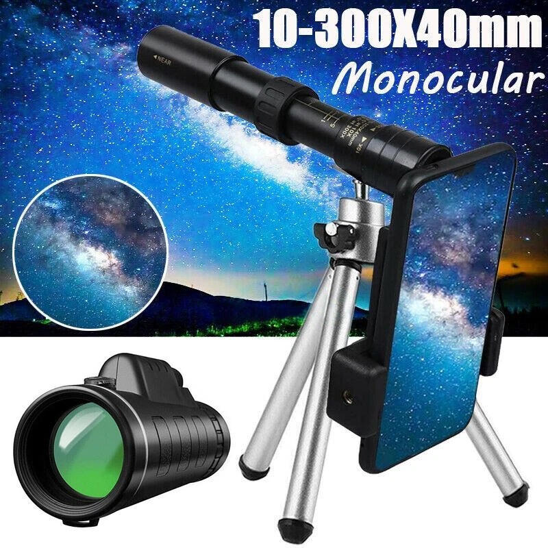Monocular Arctic P9 Military Telescope 4k 10-300x40mm Day/Night Vision HD+Tripod - Image 2 of 4