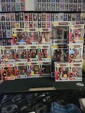 Marvel Funko Pop! DEADPOOL SQUIRELLPOOL SAMURAI DINOPOOL KING PANDAPOOL
