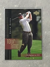 2001 Upper Deck Golf David Duval Tour Time Rookie RC #177 PGA Tour