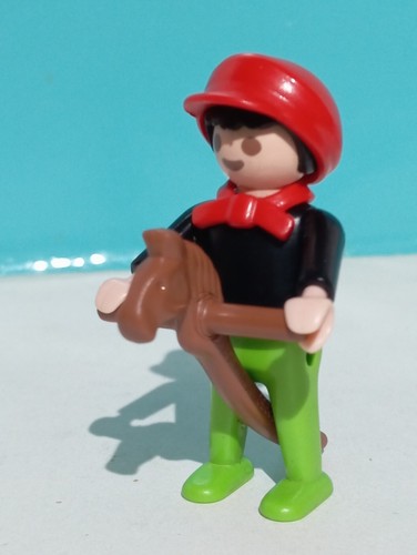 Playmobil Cheval à Bascule Vert - Série Victorienne "La Belle Époque" 1900, Ref 5312, Occasion/Pièces