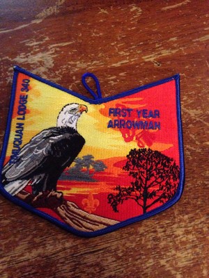Timuquan Lodge #340 First Year Arrowman Award OA Order of the Arrow 34B-722A