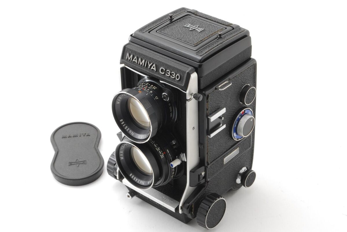 MINT-】Mamiya C330 Pro TLR Film Camera Sekor 105mm F3.5 Blue