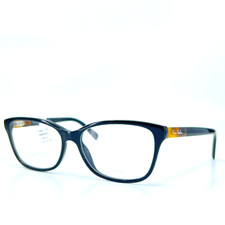 Pierre Cardin PC8420 PGA Eyeglasses Black Brown Round Full Rim Frame 53 14 140