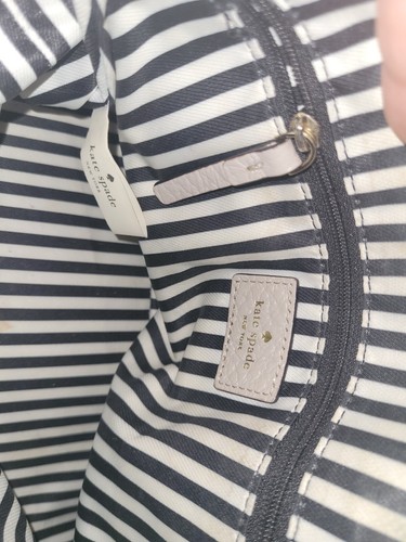 KATE SPADE NEW YORK PEBBLED LEATHER SATCHEL / CROSSBODY - Picture 7 of 8