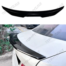 For BMW 3 Series G20 2019-2024 Gloss Black PSM style tail wing top wing spoiler