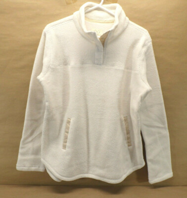 Thread & Supply Women S Fleece Pullover Jacket (Rice M)