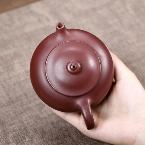 True Yixing Zisha Purple Clay Tea Pot 180ml Master Pot 7 Infuser Hole China Pot - Picture 9 of 11
