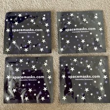 SPACEMASKS Interstellar Relaxation Self Heating Eye Mask x 4 Space Mask. expired