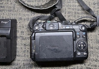 Canon PowerShot G12 10.0MP Digital Camera - Black for sale online