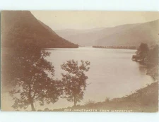 old rppc WATERFOOT VIEW Rawtenstall & Bacup - Lancashire England UK i1991