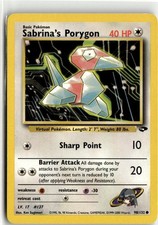 2000 Original Gym Challenge Sabrina's Porygon 98/132 on eBay