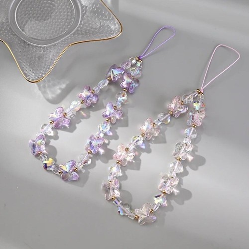 Anti-lost Phone Beaded Charm Acrylic Phone Lanyard Fashion Mobile Phone Chain - Photo 8 sur 15
