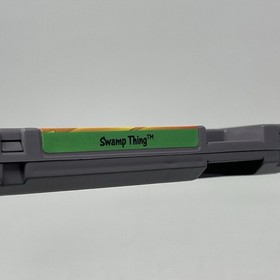 RARE! Swamp Thing Nintendo Entertainment System NES Authentic EUC - Tested