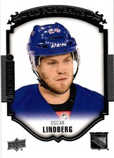 2015-16 Upper Deck UD Portraits Oscar Lindberg Rookie New York Rangers #P-84