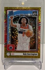 2024-25 donruss optic rated rookie gold fast break prizm /10 bub carrington