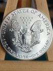 1986 1oz American Silver Eagle  Genuine Coin FIRST YEAR OF ISSUE VERY RARE (1)