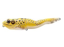 Live Target Koppers Walking Frog 4 5/8" 7/8oz Yellow/Black Topwater Bass Lure