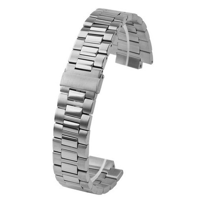 High End Solid Stainless Steel Watch Straps Mens Band 25x13mm for Patek Philippe