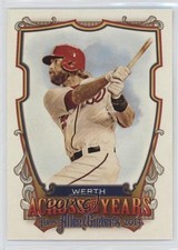 2013 Topps Allen & Ginter's Across the Years Jayson Werth #ATY-JWR 1u6